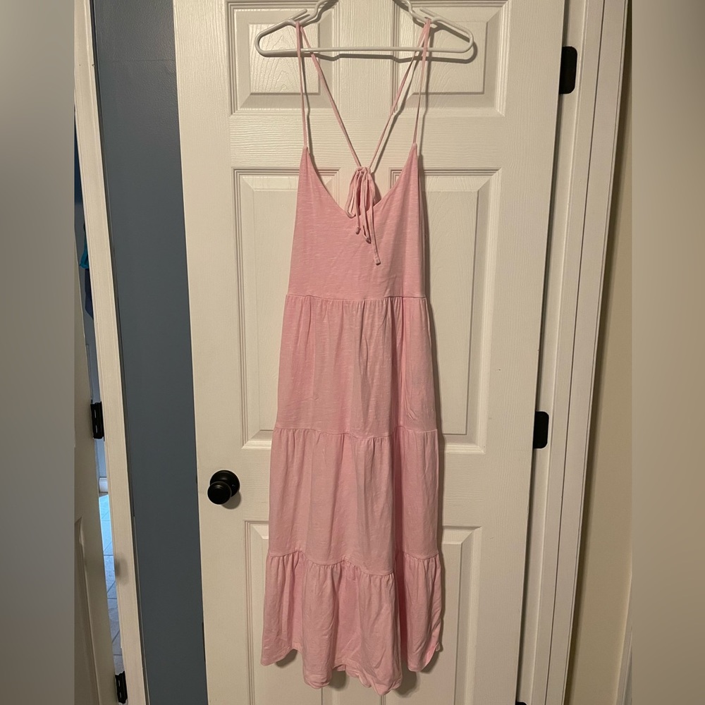 Women’s Old Navy Tiered Midi Dress, Size Large